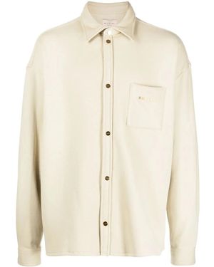 Buscemi Giacca-Camicia Con Logo - Neutro