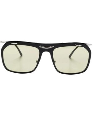 Sol Amor Sonnenbrille Mit Eckigem Gestell - Schwarz