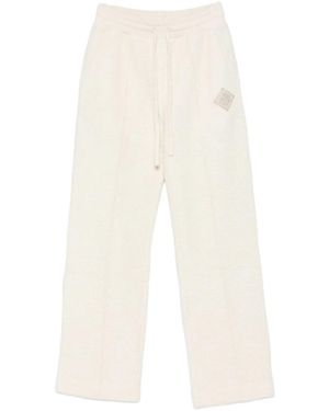 CASABLANCA Trainingsbroek Met Logopatch En Textuur - Wit