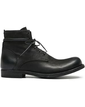 Officine Creative レザー ブーツ - ブラック