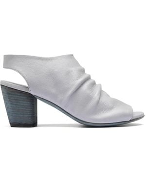 Officine Creative Annie 009 Ruched Sandals - White