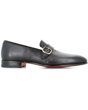 Santoni Buckled monk shoes - Grau