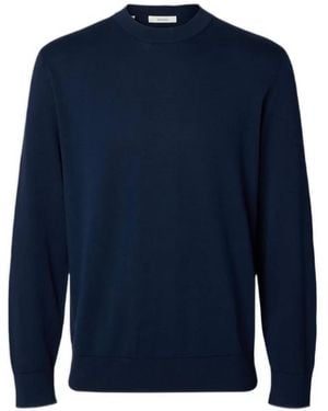 SELECTED Long-Sleeved Jumper - Blue