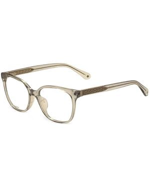 Kate Spade Payton Square-Frame Glasses - Natural