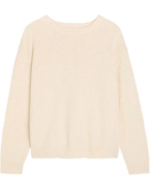 Suzie Kondi Kismet Bouclé-Knit Jumper - Natural