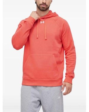 Under Armour Raglan-Sleeve Hoodie - Red