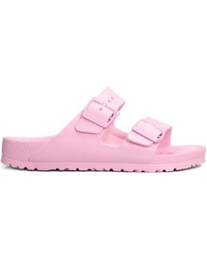 Birkenstock Arizona Two-Strap Buckle Sandals - Pink
