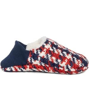 Merippa Tweed Slippers - White