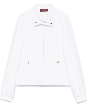 Gucci Jack Met Gg-Jacquard - Wit