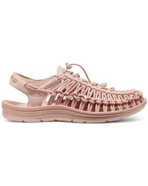 Keen Uneek Woven Trainers - Pink