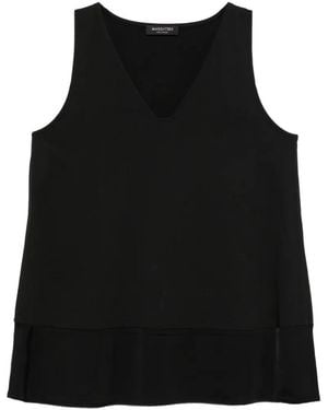 Margittes V-Neck Top - Black