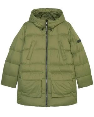 Marc O' Polo Gefütterte Kapuzenjacke - Grün
