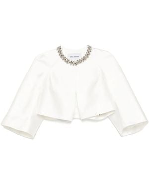 Dice Kayek Embellished Jacket - White
