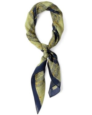 A Kind Of Guise Salazar Check-Print Scarf - Metallic