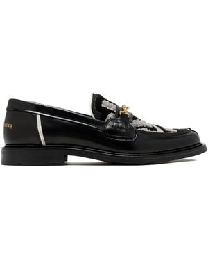 Filling Pieces Gowtu Horsebit Loafers - Black