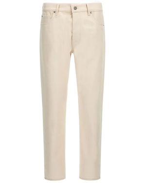 Roberto Cavalli Five-Pocket Trousers - Natural