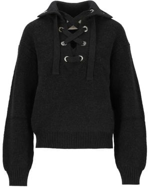 Isabel Marant Ydalia Wool Sweater - Black