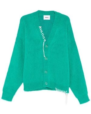 Bonsai Cárdigan oversize con cuello en V - Verde