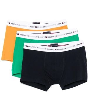 Tommy Hilfiger Logo-Waistband Boxers Pack - Green