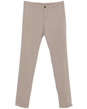 Incotex Belt-Loop Pocket Pants - Gray