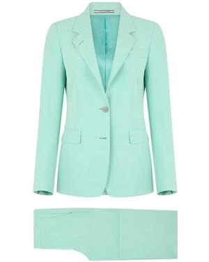 Tagliatore Einreihiger Anzug - Blau