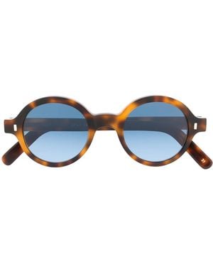 Lgr Reunion Bold Round-Frame Sunglasses - Blue