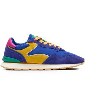 HOFF City Dopamine Panelled Suede-Trim Trainers - Blue