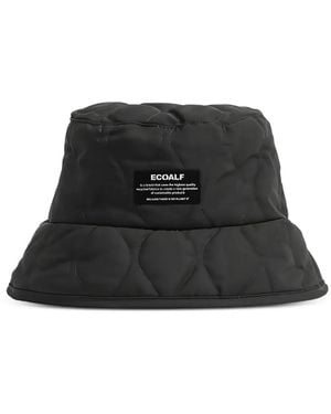 Ecoalf Flock Quilted Bucket Hat - Black