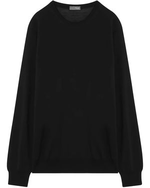 Drumohr Crew-Neck Jumper - Black