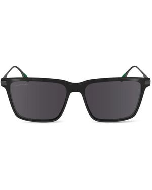 Lacoste Square-Frame Sunglasses - Black