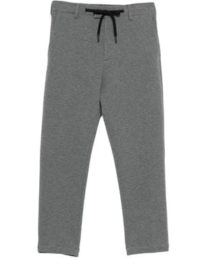 Officina 36 Drawstring-Fastening Pants - Grey