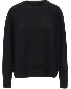 Soft Goat Cashmere Sweater - Black