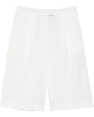 Patrizia Pepe Tailored Shorts - White