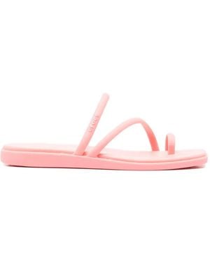 Crocs™ Miami Open-Toe Strap Flat Sandals - Pink