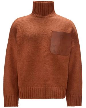 JW Anderson ドロップショルダープルオーバー - ブラウン