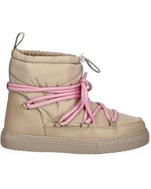 Inuikii Gesteppte Schnürstiefel - Pink