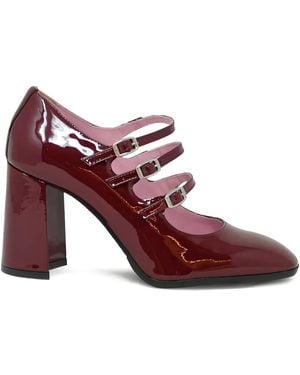 CAREL PARIS 85Mm Keel Court Shoes - Red