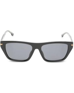 Victoria Beckham Rectangle-Frame Sunglasses - Gray