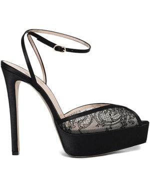 Andrea Wazen 140Mm Katy Court Shoes - Black