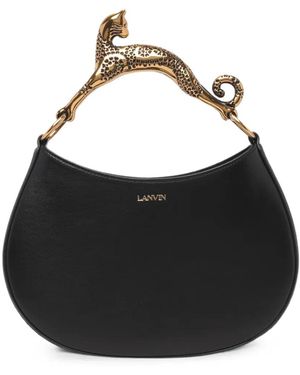 Lanvin Hobo Cat Bag - Black