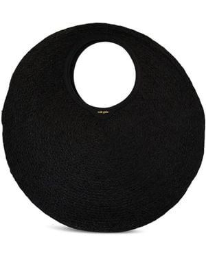 Cult Gaia Circular-Design Shoulder Bag - Black