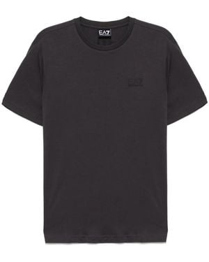 EA7 Cotton T-Shirt - Black
