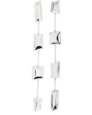 Cult Gaia Malaya Dangle Earrings - White