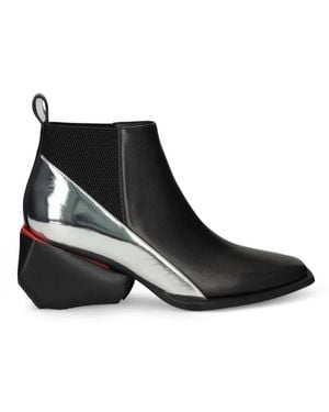 United Nude Ricky Mid Ankle Boots - Black
