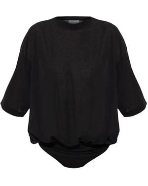 Balenciaga Short-Sleeve Body - Black