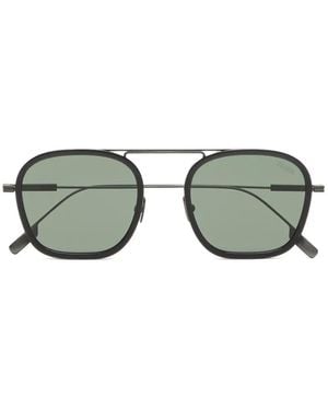 ZEGNA Orizzonte I Titanium Sunglasses - Green