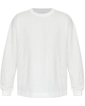 Homme Plissé Issey Miyake Long-Sleeve Graphic T-Shirt - White