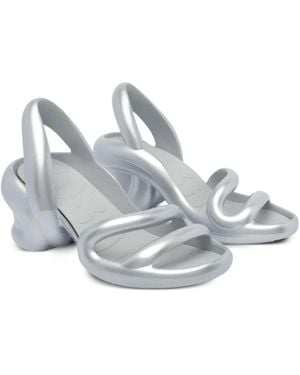 Camper Kobarah Sandalen Mit Design-Absatz - Mettallic