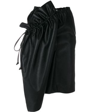 Stella McCartney Ruched Flared Skirt - Black