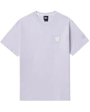 KTZ Logo-Patch Cotton T-Shirt - Purple